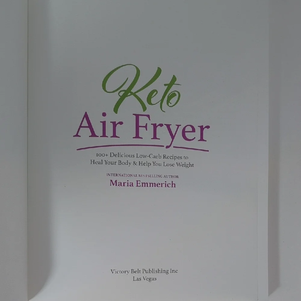Keto Air Fryer Cookbook